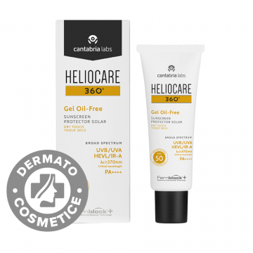 Gel de protectie solara cu SPF50 Heliocare 360º, 50ml, Cantabria Labs