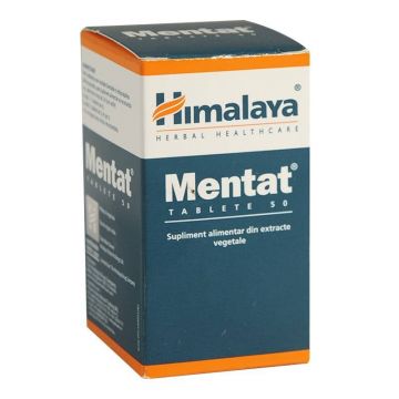 Himalaya, Mentat, pentru memorie si concentrare, 50 comprimate