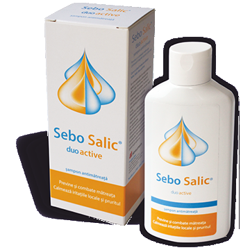 Sampon antimatreata Sebo Salic Duo Active, 125ml, Slavia Pharm