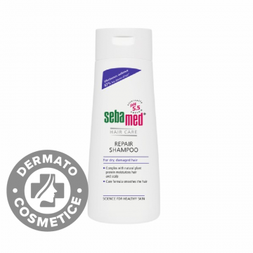 Sampon dermatologic nutritiv restructurant pentru par deteriorat, 200ml, Sebamed