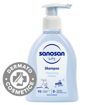 Sampon pentru par Baby, 200ml, Sanosan