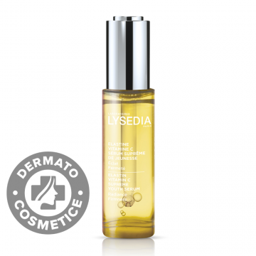 Ser Supreme cu vitamina C si elastina, 30ml, Lysedia