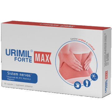 Urimil Forte Max, 30 capsule, NaturPharma