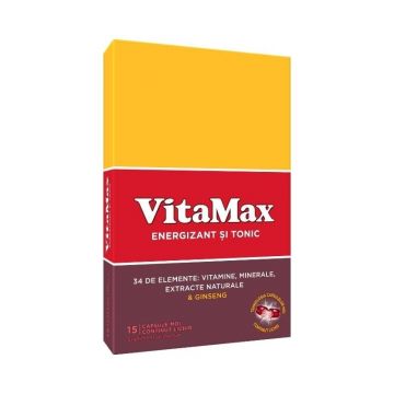 Vitamax, 15 capsule moi