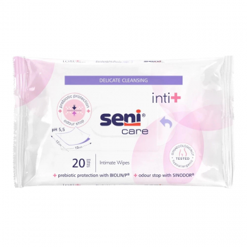 Servetele umede biodegradabile Care Inti+, 20 bucati, Seni