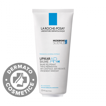 Balsam cu tripla actiune impotriva puseurilor de uscaciune a pielii AP+M Lipikar Baume, 200ml, La Roche Posay