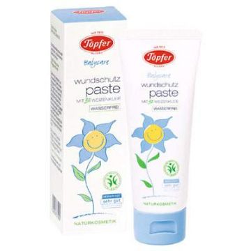 Crema protectoare Bio pentru eritem fesier, 75ml, Topfer