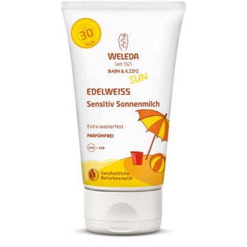 Lotiune cu SPF 30 pentru bebelusi si copii Sun, 150ml, Weleda Lotiune cu SPF 30 pentru bebelusi si copii Sun, 150ml, Weleda