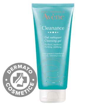 Gel de curatare pentru ten gras cu tendinta acneica Cleanance, 200ml, Avene