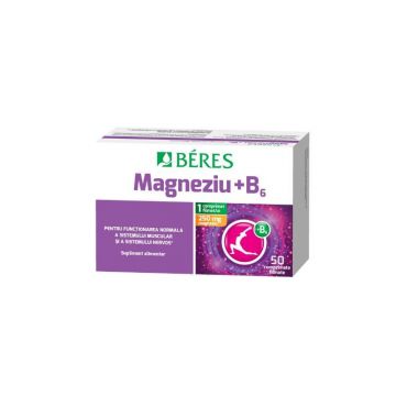 Beres Magnesium + B6, 50 tablete