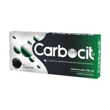 Carbocit, 30 comprimate, probleme digestive