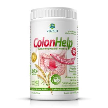 Colon Help - Supliment pentru detoxifiere, 480g