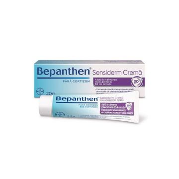 Crema Sensiderm Bepanthen, 20 g, Bayer