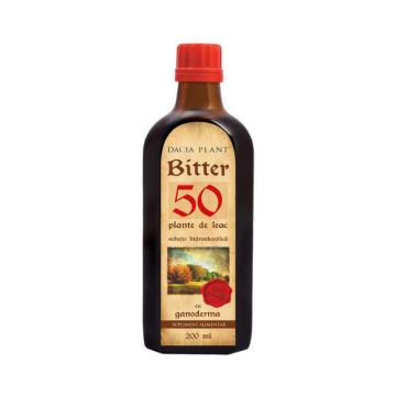 Dacia Plant Bitter 50 cu ganoderma, 200ml