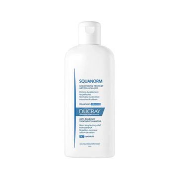 Ducray Squanorm Sampon tratament anti-matreata grasa, 200ml