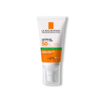 Gel-Crema cu protectie solara SPF 50+ Anthelios UV-MUNE 400 Oil Control, 50ml, La Roche-Posay