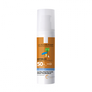 Lapte de protectie solara pentru fata si corp SPF 50+ Anthelios Dermo-Pediatrics, 50 ml, La Roche-Posay