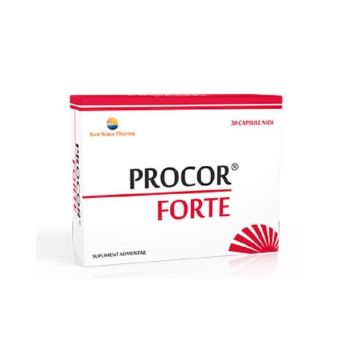 Procor forte, 30 capsule, protector cardiovascular