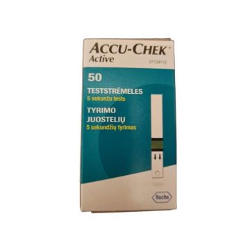 Roche Teste glicemie Accu-Chek Active, 50 bucati