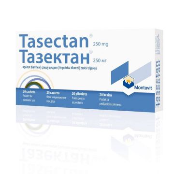 Tasectan- antidiareic pentru copii 250 mg, 20 plicuri