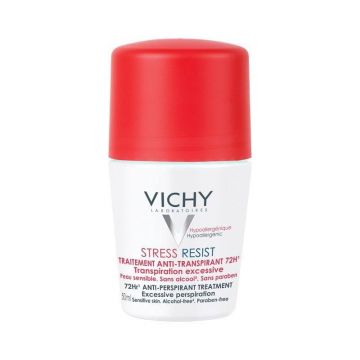 VICHY Deo, deodorant Roll on Stress Resist Eficacitate 72h 50ml