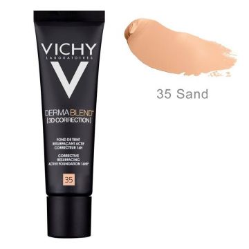 Vichy Dermablend 3D, fond de ten corector, nuanta 35, 30ml