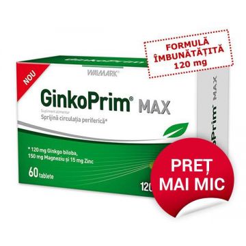 W GinkoPrim Max 120 mg, 60 tablete