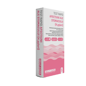 Test rapid pentru afectiuni ale stomacului (H. Pylori), 1 bucata, Self Care