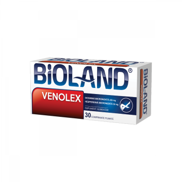 Venolex Bioland, 30 comprimate filmate, Biofarm