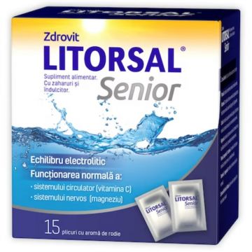 Litorsal Senior, 15 plicuri, Zdrovit