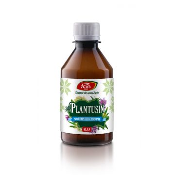Sirop pentru copii Mami si Bebe Plantusin, 100ml, Fares