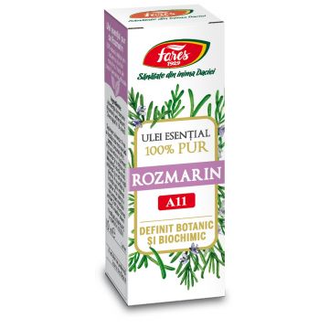 Ulei esential de rozmarin A11, 10ml, Fares