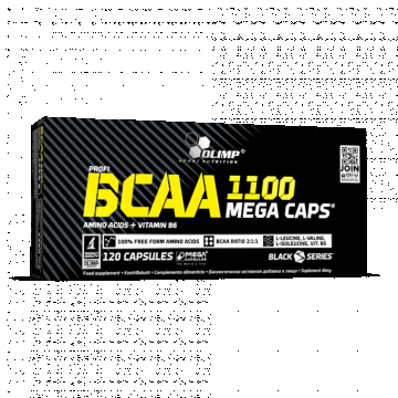 Aminoaicizi BCAA Mega Caps, 120 capsule, Olimp Sport Nutrition