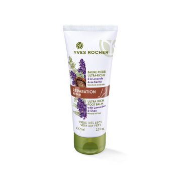 Balsam reparator pentru picioare cu unt de Karité, 75ml, Yves Rocher