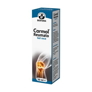 Carmol Reumato, gel rece, 50 ml, Biofarm Carmol Reumato, gel rece, 50 ml, Biofarm
