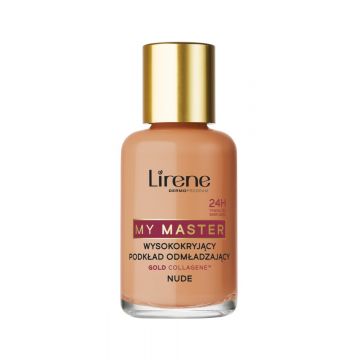 Fond de ten cu acoperire mare si efect de lifting Nude My Master, 30ml, Lirene