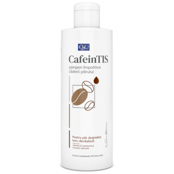 Sampon impotriva caderii parului Tis Q4U Cafein, 250ml, Tis Farmaceutic Sampon impotriva caderii parului Tis Q4U Cafein, 250ml, Tis Farmaceutic