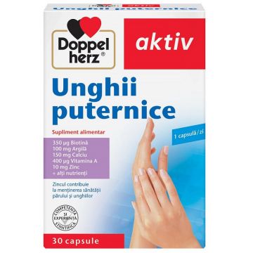 Doppelherz Aktiv Unghii Puternice 30 comprimate