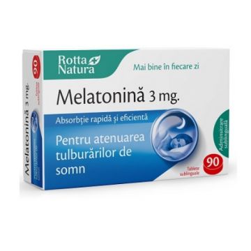 Rotta Natura Melatonina 3mg - 90 tablete sublinguale