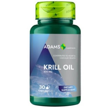 adams vision krill oil 500mg ctx30 cps