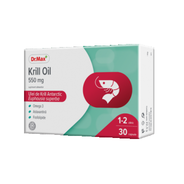 Dr.Max Krill Oil, 30 capsule moi