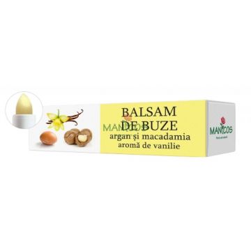 manicos balsam buze argan macadamia vanilie 4.8g