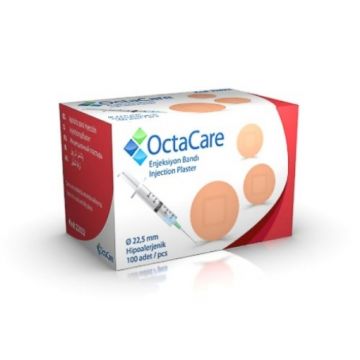 OctaCare plasture steril circular post-injectie - 100 bucati