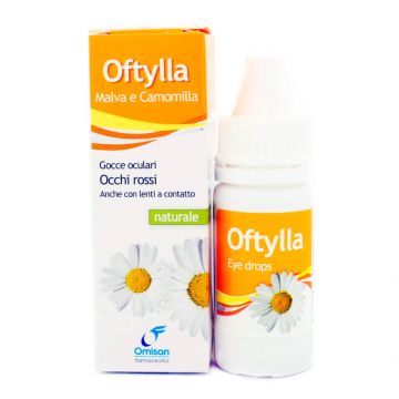 Picaturi cu musetel si nalba de padure pentru ochi rosii Oftylla, 15 ml, Omisan Farmaceutici
