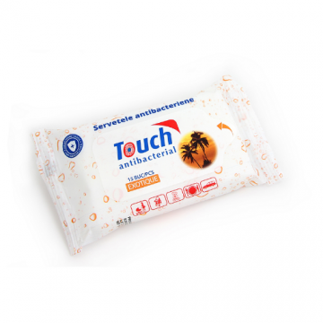 touch servetele umede antibacteriene exotique ctx15 buc