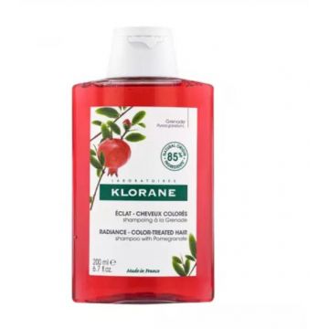 Șampon păr vopsit cu extract de rodie, Klorane (Concentratie: Sampon, Gramaj: 200 ml)