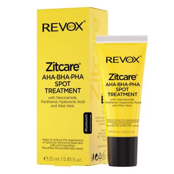 Crema tratament impotriva petelor cu AHA BHA PHA Revox Zitcare, 25 ml