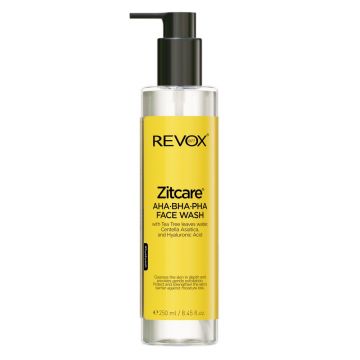 Gel de curatare pentru fata cu AHA BHA PHA Revox Zitcare, 250 ml