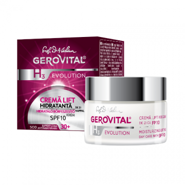 gerovital h3 evolution cr.lift hidratanta spf10 50ml