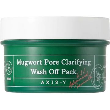 Masca pentru curatarea porilor cu Mugwort Pore Clarifying Wash Off Axis-Y, 100 ml